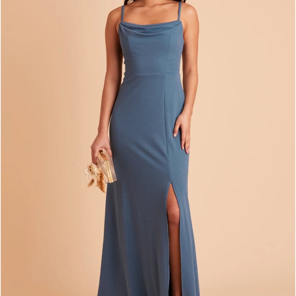 Birdy Grey Ash Cowl Neck Twilight Bridesmaid Dress